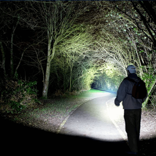 EcoGear FX TK120 LED Tactical Flashlight with Strobe – 2-Pack