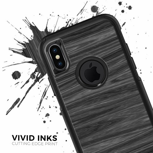 Dark Slate Wood iPhone OtterBox Case Skin Kit – Premium 3M Vinyl