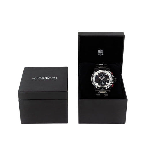 Otto Chrono All-Black Bracelet Watch – Bold Stainless Steel