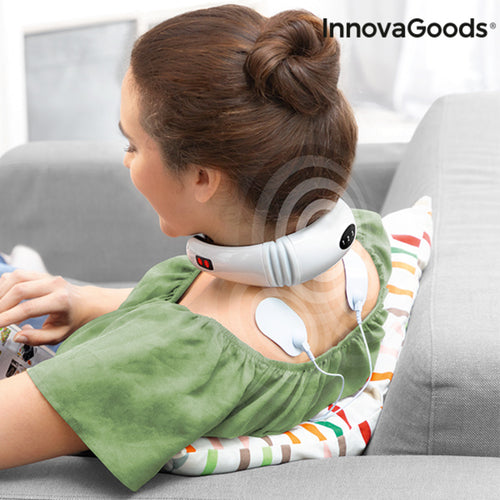 Electromagnetic Neck & Back Massager – Pain Relief Device