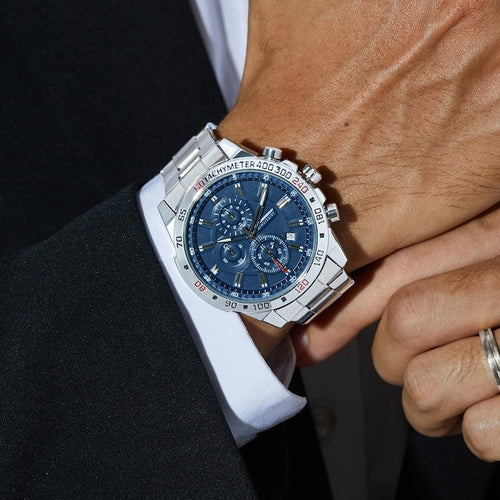 Personalised Men’s Watch – Custom Engraved Boyfriend & Anniversary Gift