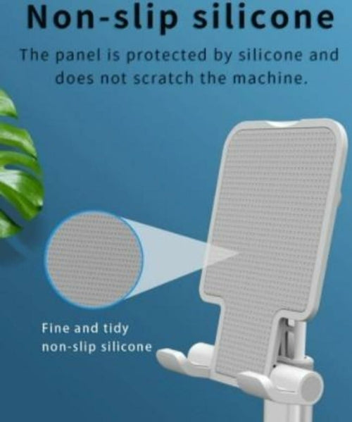 Universal Foldable Phone & Tablet Stand – Non-Slip, Adjustable Holder
