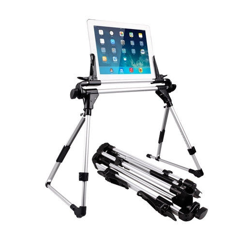 Adjustable Bed Laptop & Phone Holder – 360° Flexible Tablet Stand