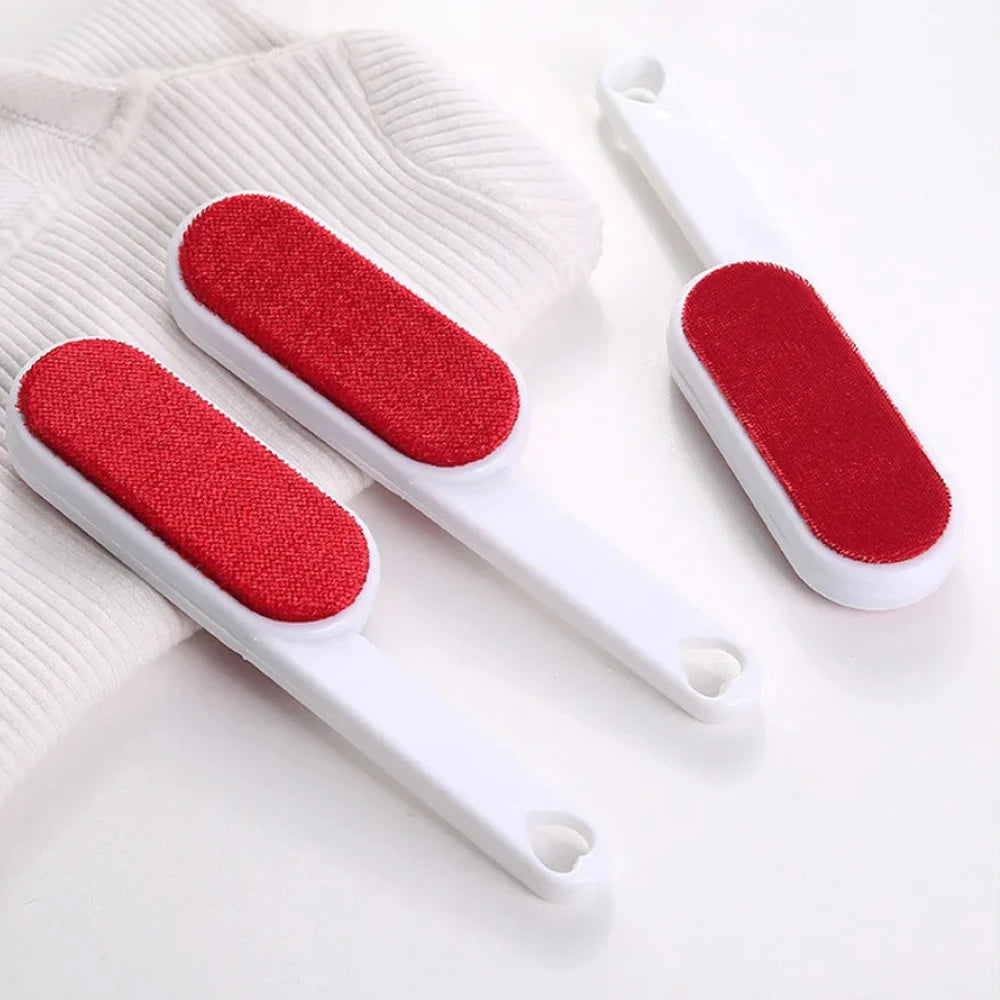 Self-Cleaning Pet Hair Lint Roller – Dual-Sided Brush