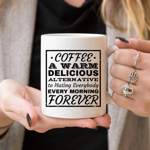 Funny Unique Ceramic Coffee Mug – Novelty Gift Idea
