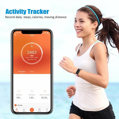 SmartFit Slim Activity Tracker & Smart Watch – Free Extra Band Included