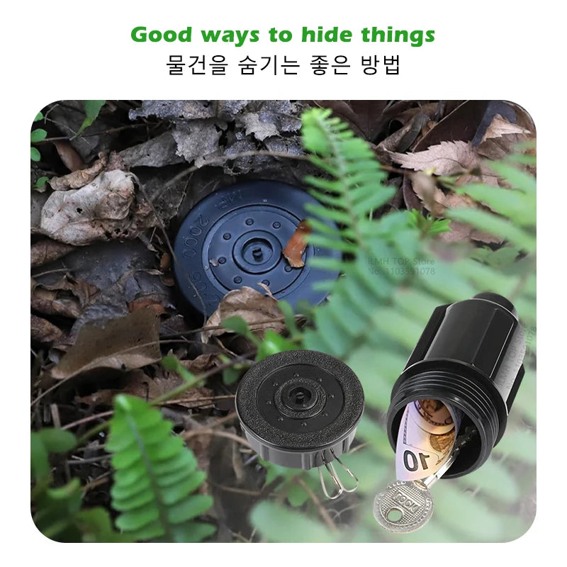 Realistic Garden Key Hider – Watering Can Spare Key Safe