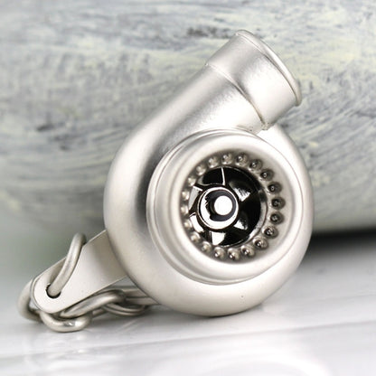 Mini Turbo Keychain – Spinning Zinc Alloy Car Fan Gift