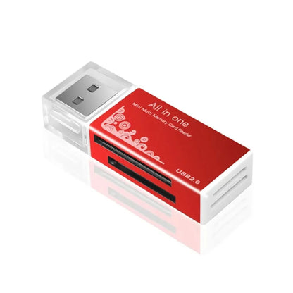 2-in-1 USB 3.0 Card Reader – MiniSD, TF & Flash Drive