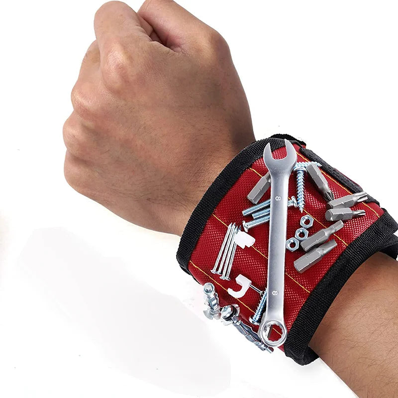 Magnetic Wristband Tool Holder – Hands-Free Screw & Bit Organiser