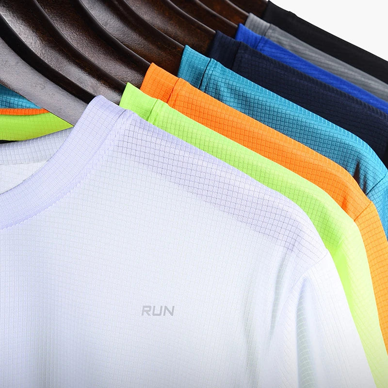 Men's Quick-Dry Gym & Running T-Shirt – Breathable Sport Top