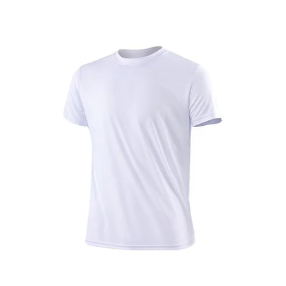 Men's Breathable Fast-Dry Fitness T-Shirt – Lightweight Gym Top