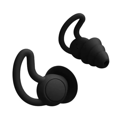 Reusable Silicone Ear Plugs – 3-Layer Noise Cancelling Sleep Buds