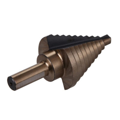 5-Piece HSS Cobalt Step Drill Bit Set – 50 Sizes, Multiple Hole