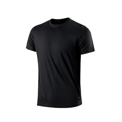 Men's Breathable Fast-Dry Fitness T-Shirt – Lightweight Gym Top