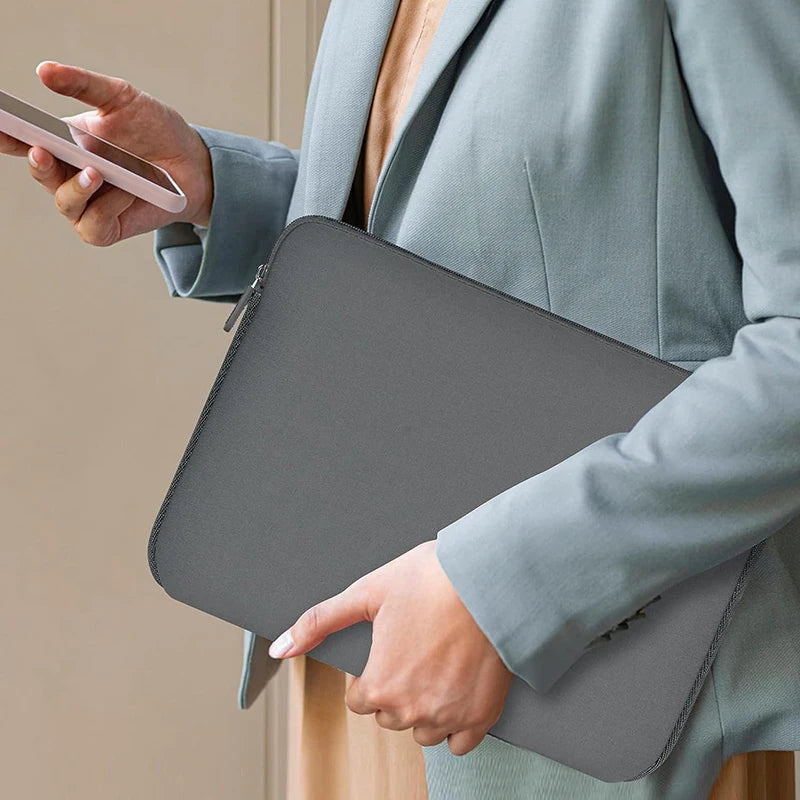 Laptop Sleeve Bag – Fits MacBook, Dell, Lenovo 13–15.6"