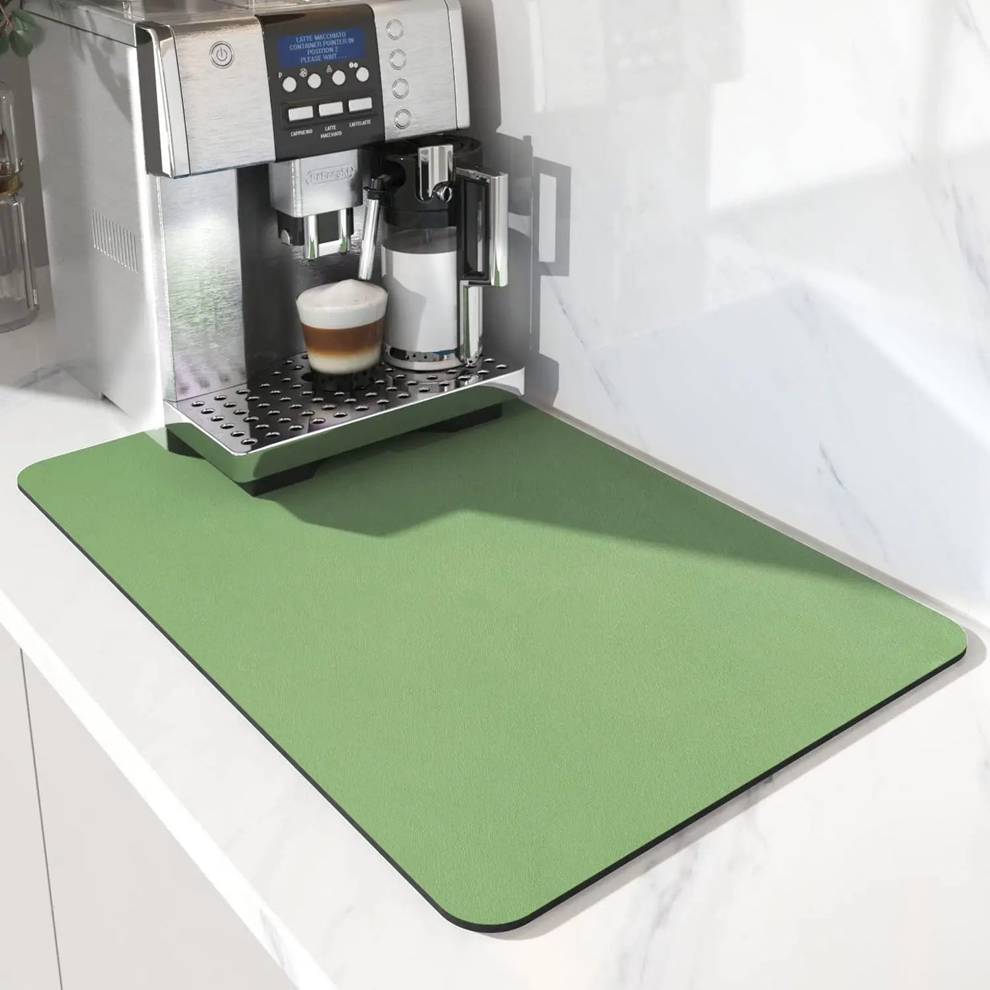 Coffee Machine Mat – Water-Absorbent Kitchen Bench Pad