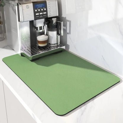 Coffee Machine Mat – Water-Absorbent Kitchen Bench Pad