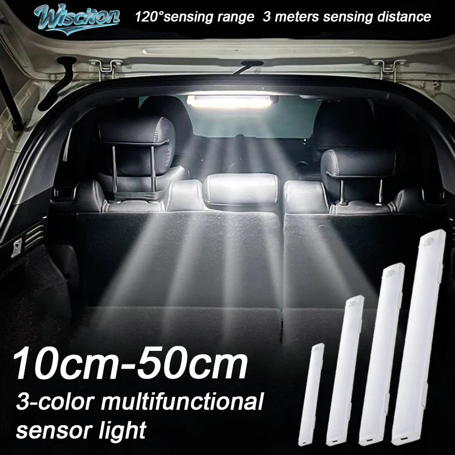 Motion Sensor Light Wireless Motion Sensor LED Night Light for Automotive Sensor Light Wardrobe Kitchen Stairs Cabinet Room Lamp