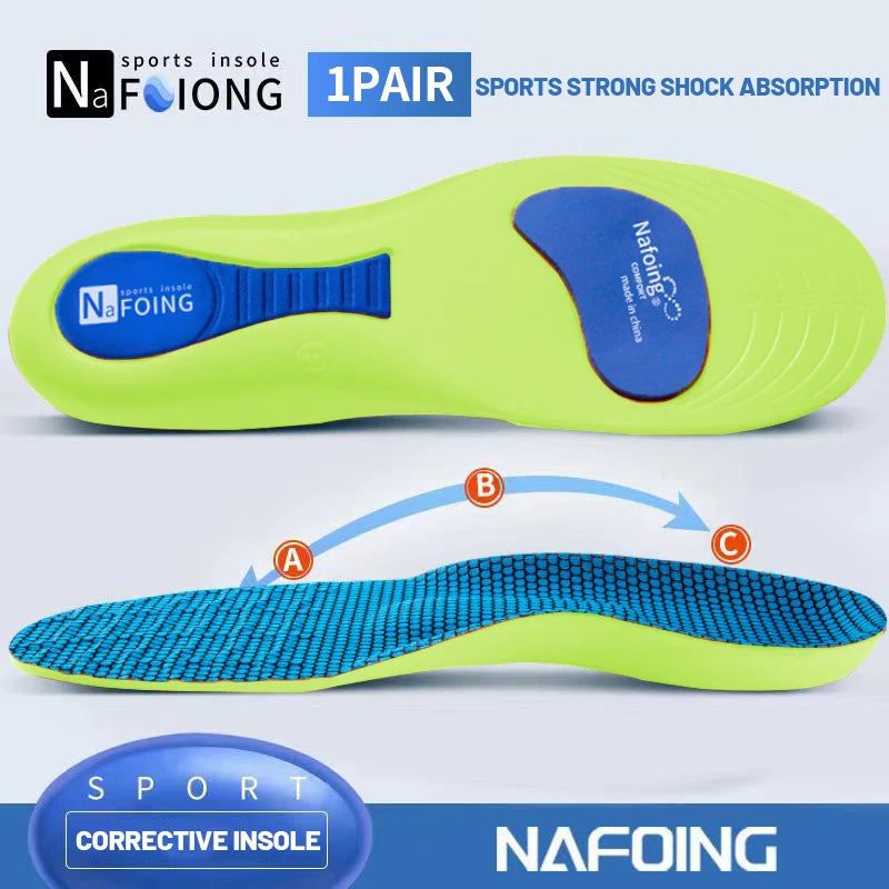 Orthopedic Arch Support Insoles – Shock-Absorbing for Men & Women