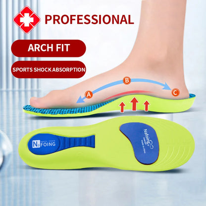 Orthopedic Arch Support Insoles – Shock-Absorbing for Men & Women