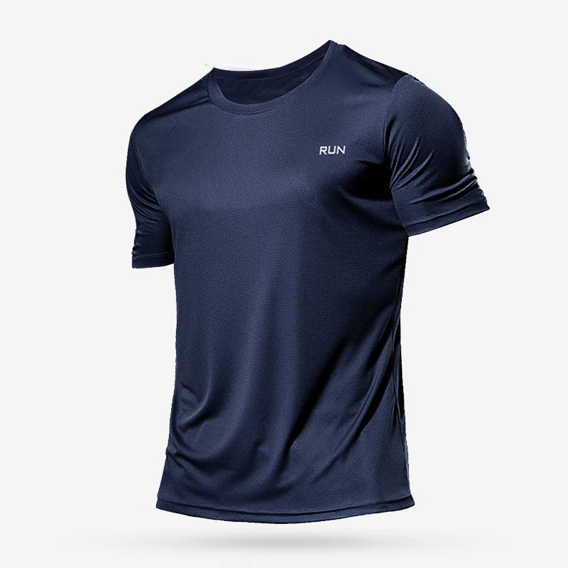 Men's Quick-Dry Gym & Running T-Shirt – Breathable Sport Top