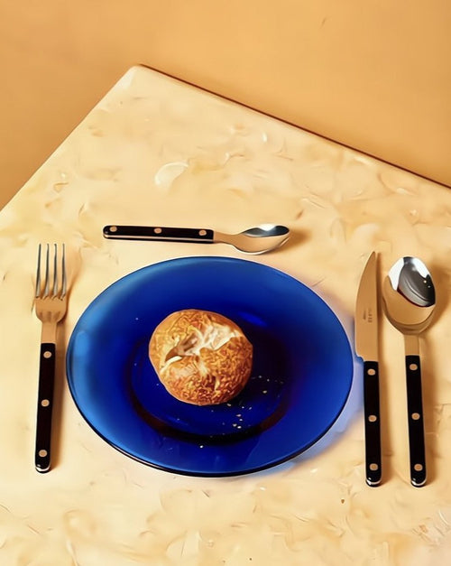 Nordic Bistrot Style 8-Piece Flatware Set – Elegant Cutlery for 2