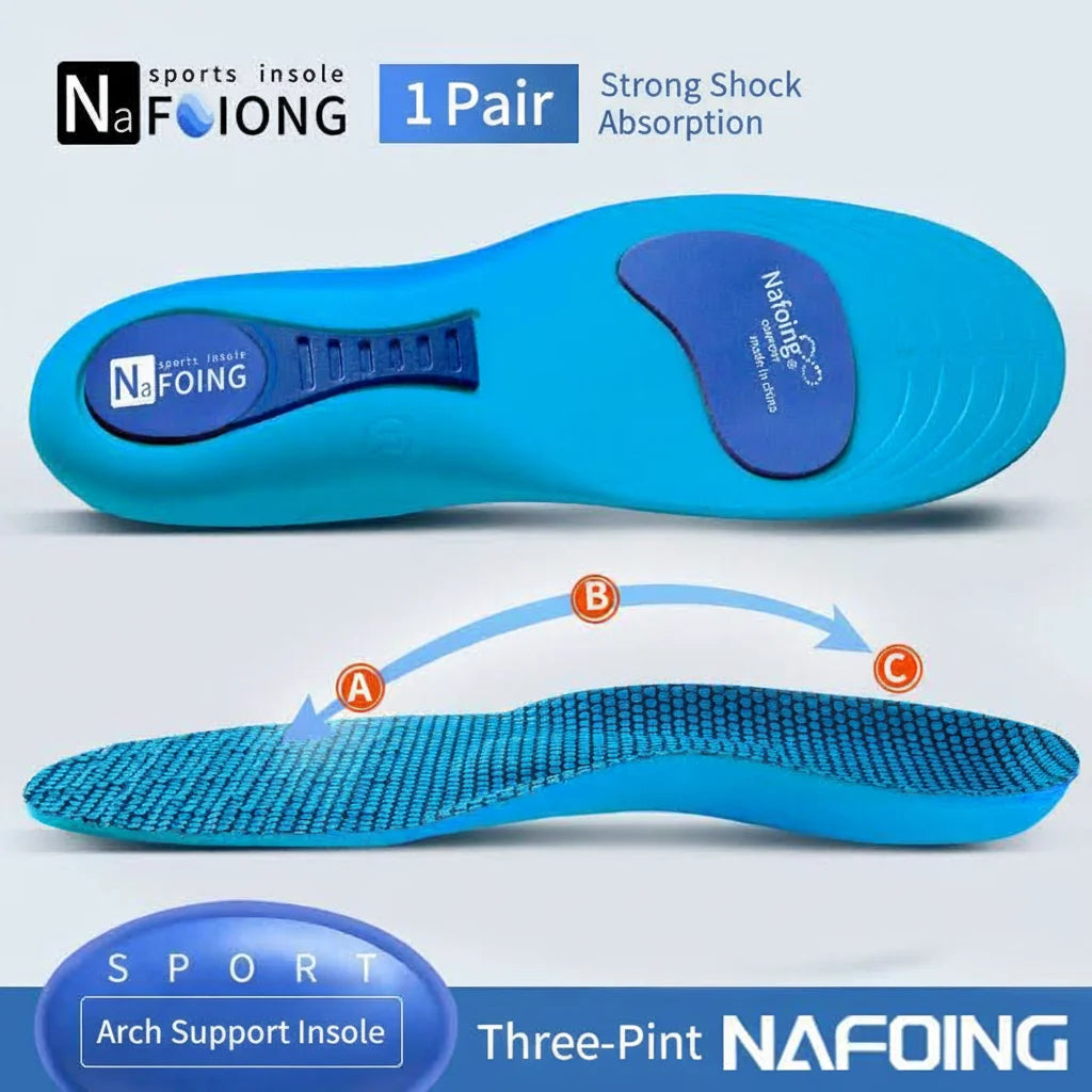 Orthopedic Arch Support Insoles – Shock-Absorbing for Men & Women
