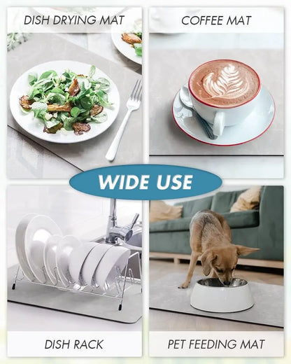 Coffee Machine Mat – Water-Absorbent Kitchen Bench Pad