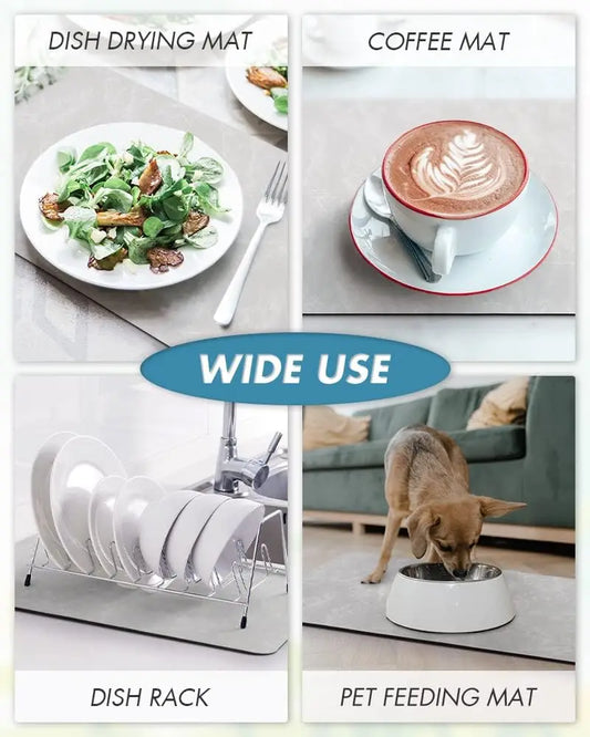 Coffee Machine Mat – Water-Absorbent Kitchen Bench Pad