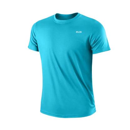 Men's Quick-Dry Gym & Running T-Shirt – Breathable Sport Top