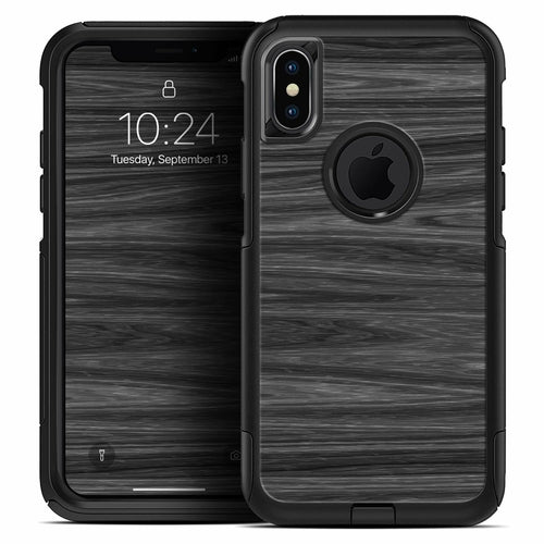 Dark Slate Wood iPhone OtterBox Case Skin Kit – Premium 3M Vinyl