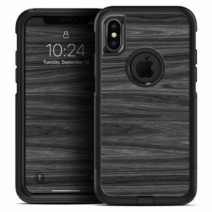 Dark Slate Wood iPhone OtterBox Case Skin Kit – Premium 3M Vinyl
