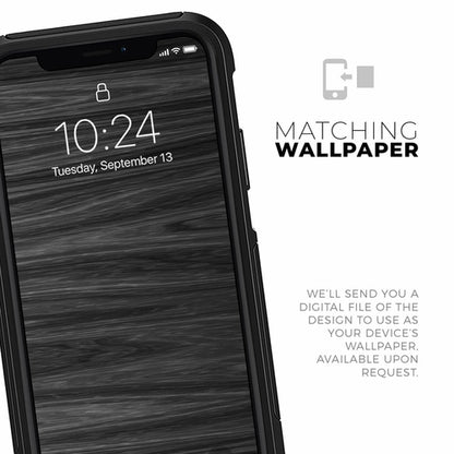 Dark Slate Wood iPhone OtterBox Case Skin Kit – Premium 3M Vinyl