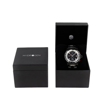 Otto Chrono All-Black Bracelet Watch – Bold Stainless Steel