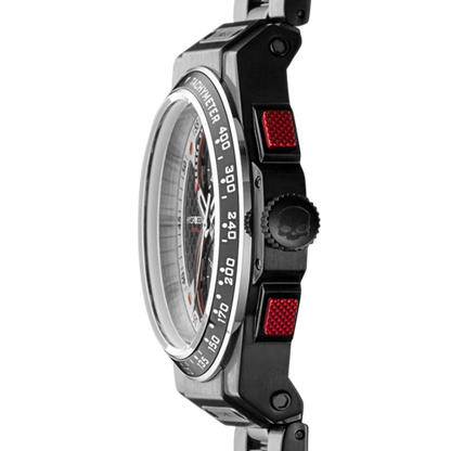Otto Chrono All-Black Bracelet Watch – Bold Stainless Steel
