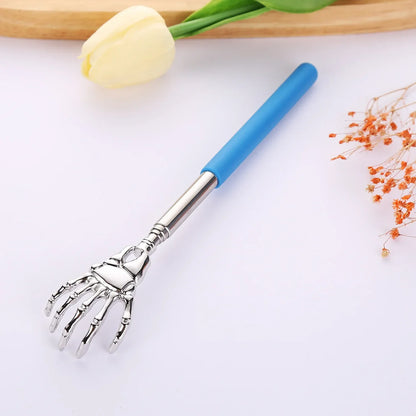 Telescopic Back Scratcher – Extendable Stainless Steel Claw for Itch Relief & Massage