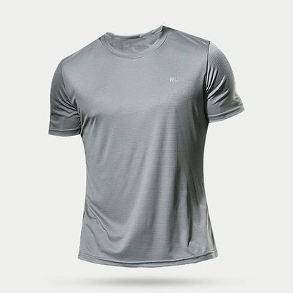Men's Quick-Dry Gym & Running T-Shirt – Breathable Sport Top