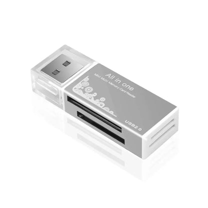 2-in-1 USB 3.0 Card Reader – MiniSD, TF & Flash Drive