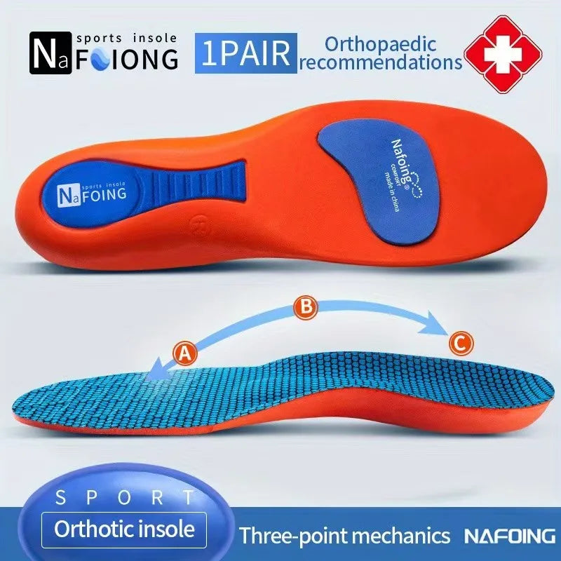 Orthopedic Arch Support Insoles – Shock-Absorbing for Men & Women