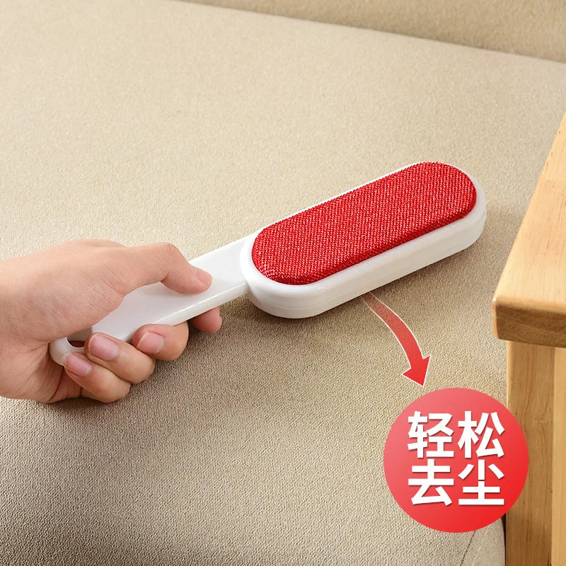 Self-Cleaning Pet Hair Lint Roller – Dual-Sided Brush