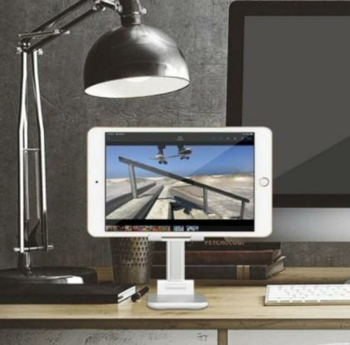 Universal Foldable Phone & Tablet Stand – Non-Slip, Adjustable Holder