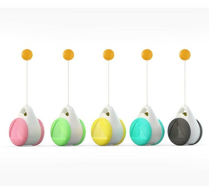 Tumbler Balanced Wheel Swinging Ball Cat Toy – Interactive Play
