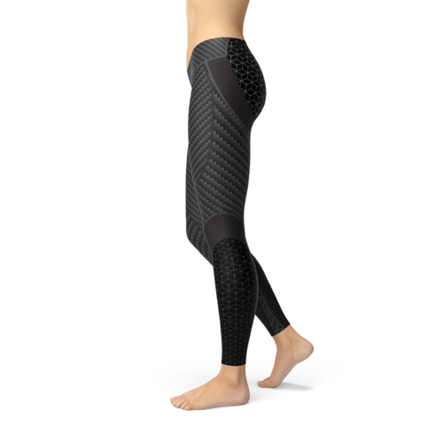 Women's Carbon Fiber Sports Leggings – High Performance Activewear