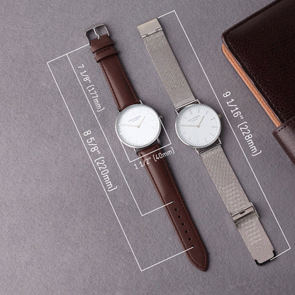 Personalized Engraved Men's Watch – Gift for Boyfriend or Husband