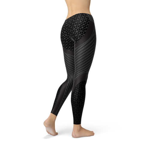 Women's Carbon Fiber Sports Leggings – High Performance Activewear