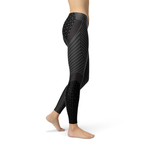 Women's Carbon Fiber Sports Leggings – High Performance Activewear