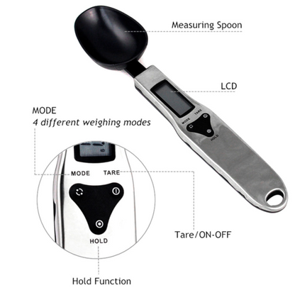 Digital Measuring Spoon Scale – Electronic Kitchen Food Scale