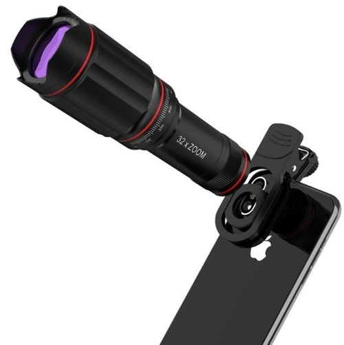 Ultra Crystal HD 32x Zoom Telescope Lens Set for Mobile Phones