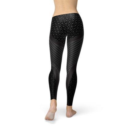 Women's Carbon Fiber Sports Leggings – High Performance Activewear